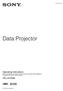 (2) Data Projector