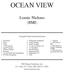 OCEAN VIEW. Lennie Niehaus (BMI) Complete Band Instrumentation