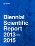 Biennial Scientific Report