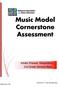 Music Model Cornerstone Assessment