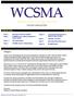 WCSMA. Westchester County School Music Association WINTER NEWSLETTER. WCSMA Award & Scholarships