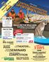 WALK ON THE WILD SIDE. Including a Live Cougar, and many other wild animals! SATURDAY - 1st 150 People. Goody Bag from ACE Hardware