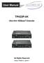 User Manual TP422P-4K. Ultra-thin HDBaseT Extender. All Rights Reserved. Version: TP422P-4K_2016V1.1