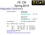 EE 330 Spring 2018 Integrated Electronics