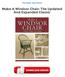 Free Downloads Make A Windsor Chair: The Updated And Expanded Classic