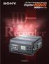 HD Digital Videocassette Recorder HDW-250
