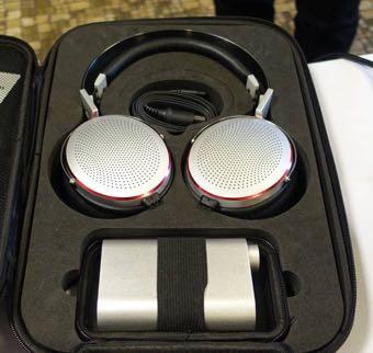 KingSound showed their latest and most beautifully made electrostatic headphone, and with a difference.