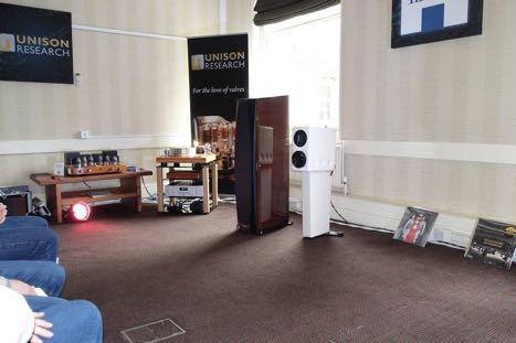 Henley Once again it proved hard not to show off the articulate Roksan Darius, the integral stand mount loudspeaker in the