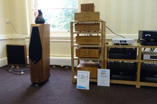 KOG partnered with DCS showing the latest DCS Rossini digital audio components including that tasty 18,000 CD player.