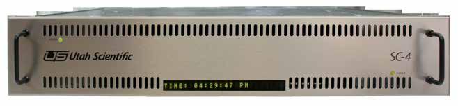 Control, configuration and monitoring Controlling your UTAH-400