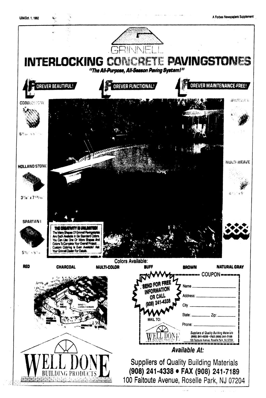 U24/OC1.1,1992 A Forbes Newspaper!