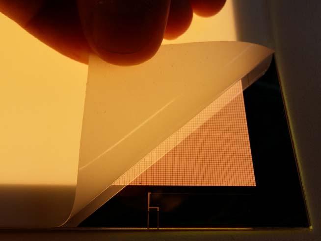 OLED Panels w/ Light Extraction & Metal Grid LG Chem Example Angular Luminous Intensity - With scatter foil -