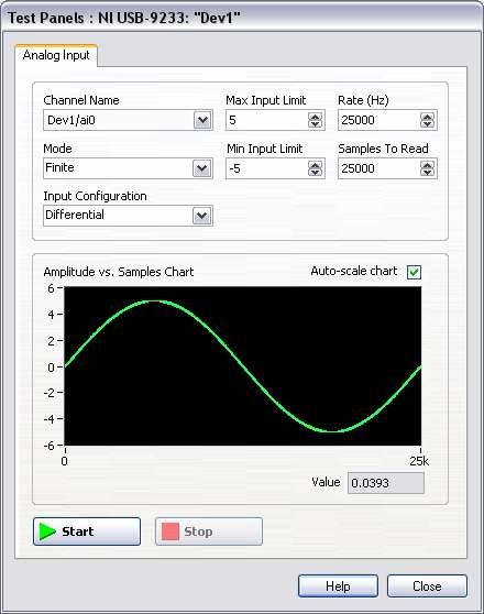 Setup a Measurement Task in MAX 1. Setting up a task is the first step in acquiring sound and vibration data from a National Instruments data acquisition device.