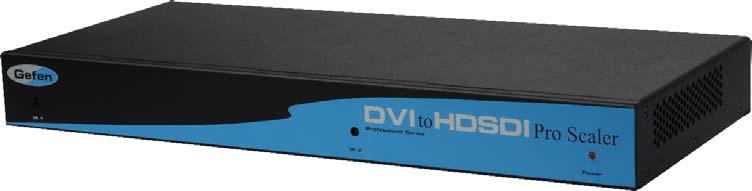 INTRODUCTION The Gefen DVI to HDSDI Pro Scaler combines two of our DVI to HDSDI Scaler Plus units into one rack-mountable unit.