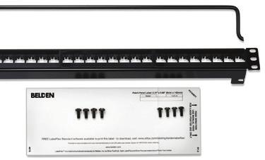 AX100458 CAT5E HD-110 Replacement Module (for HD Patch Panels and HD Patch Boxes) AX100461 Patch Panel Accessories Label Holder for patch panel port ID, 5.