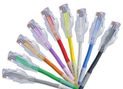 CAT5E UTP Field-Terminated System Category 5e, CAT5E Modular Patch Cords Bonded-Pair CAT5E Modular Patch Cords are made with Belden s patented robust design Bonded-Pair cables.
