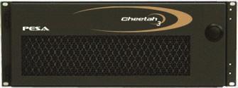 144X144 Fiber Routing Switcher 144NE (144X144) 4RU PESA s Cheetah 144NE Fiber Router System is a high performance, modular fiber optic switch system for either ProAV or Broadcast HD-SDI and 3G-SDI