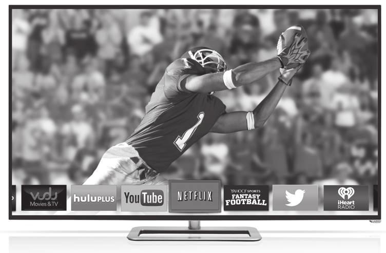 VIEWING ULTRA HD CONTENT Upscale 1080p Full HD Content to Ultra HD Watch your favorite HD TV shows, movies, and sports upscaled to beautiful Ultra HD resolution with VIZIO's Spatial Scaling Engine