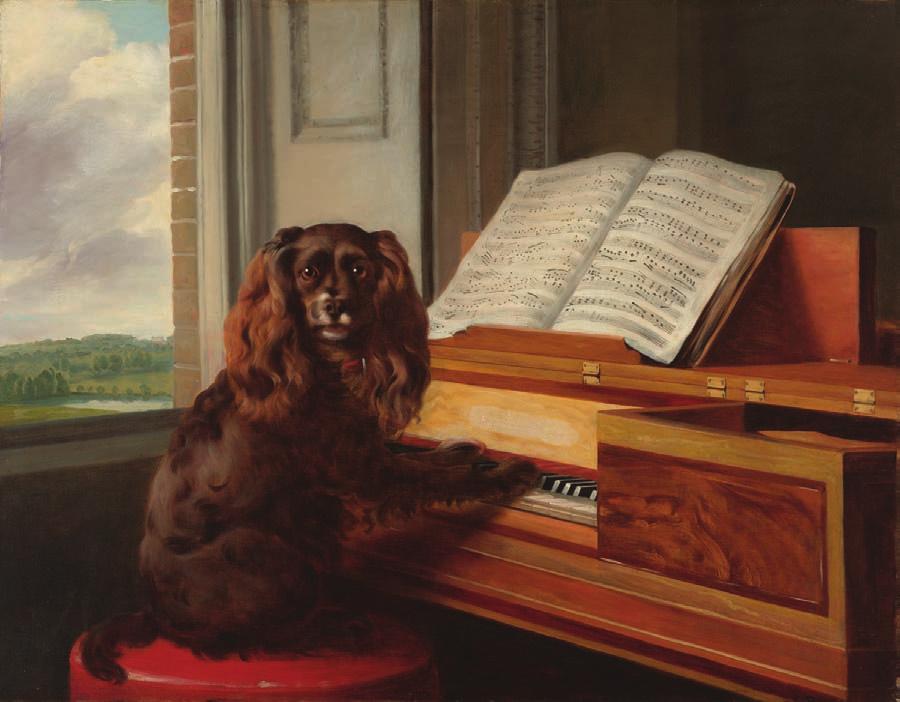 Pre-Visit Activities Object 1: Mellon Sporting Art Galleries An Extraordinary Musical Dog, before 1805 Philip Reinagle, R.A. (British, 1749 1833) Oil on canvas, 28 1/ 4 x 361/2 in.