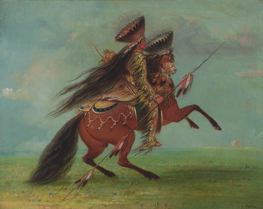Pre-Visit Activities Object 2: Mellon American Ba-da-ah-chon-du (He Who Outjumps All), a Crow Chief on Horseback, ca. 1865 70 George Catlin (American, 1796 1872) Oil on canvas, 21 3/ 8 x 263/4 in.