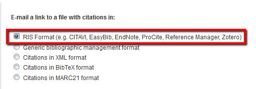 Importing Search Results from Web of Science This is the recommended way to put citations into your EndNote library.