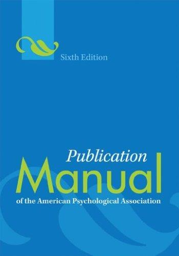 What is APA? The manuscript and documentation style of the American Psychological Association (APA).