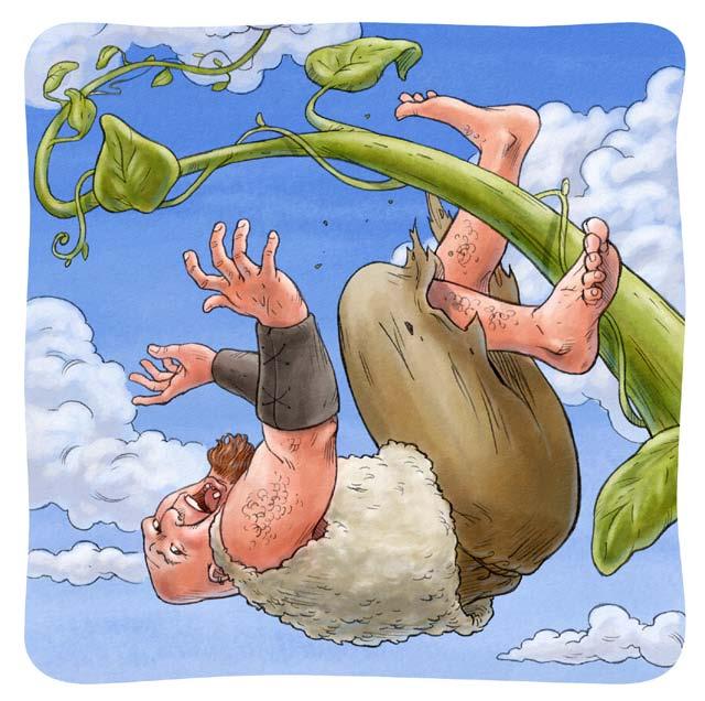 The boy jumped onto a beanstalk I d never noticed before. He and Goose dropped into a cloud.