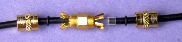 PL-258 Connector Shakespeare p/n PL-258-CP-G Gemeco p/n PL258-CPB-G End Cap + O ring + Splice + O ring + End Cap!