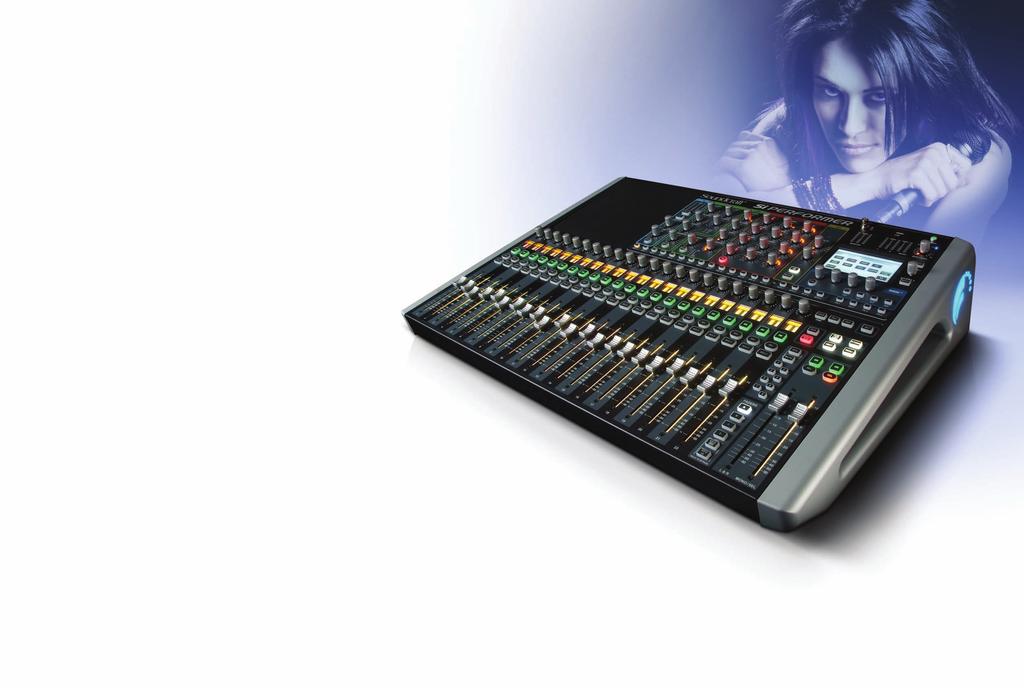 The world s first digital live sound mixer with DMX integration Live Sound. Enlightened. It s All About the Performer.