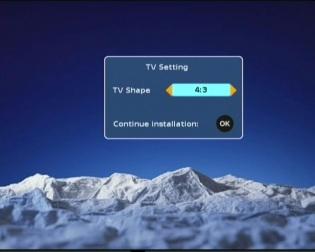 Getting Started Switching on for the first time Turn on your TV set and select the corresponding AV input (with the AV key, or simular, on the television remote control).