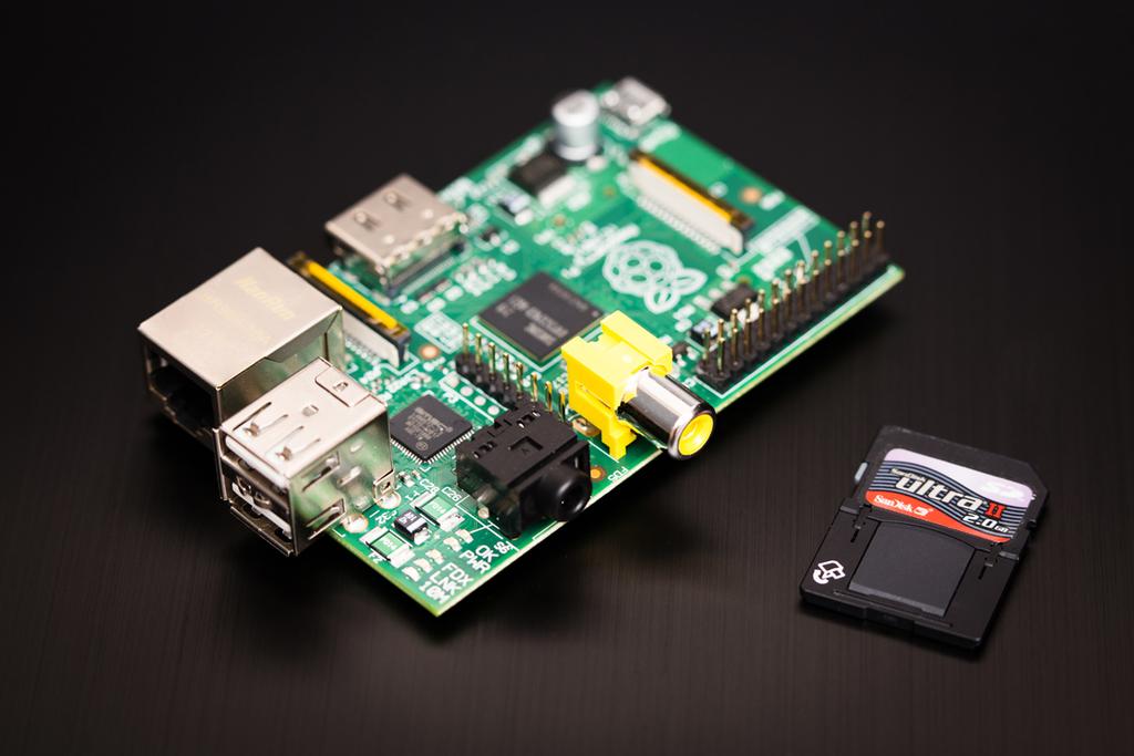 Raspberry Pi ARM processor, 700 MHz 256 Mb - 512 Mb of RAM HDMI output Runs