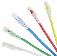 ModSecur Cat 6 Patch cable Description: Perfect for use with Gigabit Ethernet, they come complete with RJ45 male to male connectors and snagless molded strain relief, the extra foil shielding