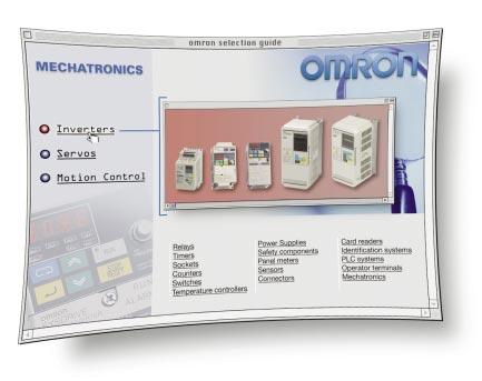 Inverters Selection Guide Omron Europe B.V. - Wegalaan 67-69 - P.O. Box 13-2130 AA Hoofddorp - The Netherlands - Phone: +31 23 568 13 00 - Fax: +31 23 568 13 88 - www.eu.omron.