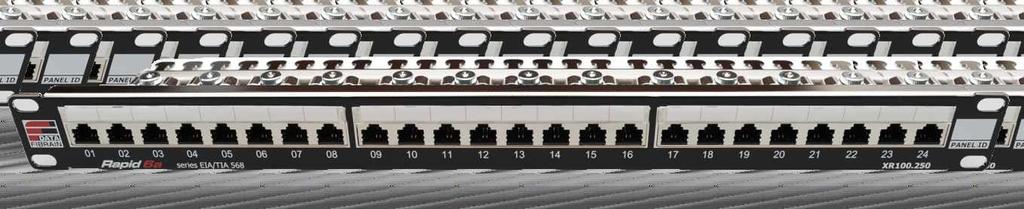 Patchpanels Patchpanel 1U 1U panels, L-shaped with shelves which facilitate implementation of changes, development and reconfiguration in an easy way.