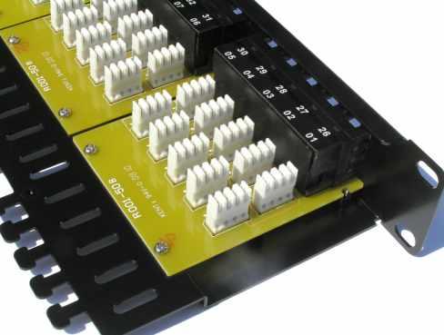 48 modules keystone, optional shield, metal construction enables galvanic connection with modules shields, grounded conductor, possibilities to use exchangeable anti-dust covers to form subsystems in