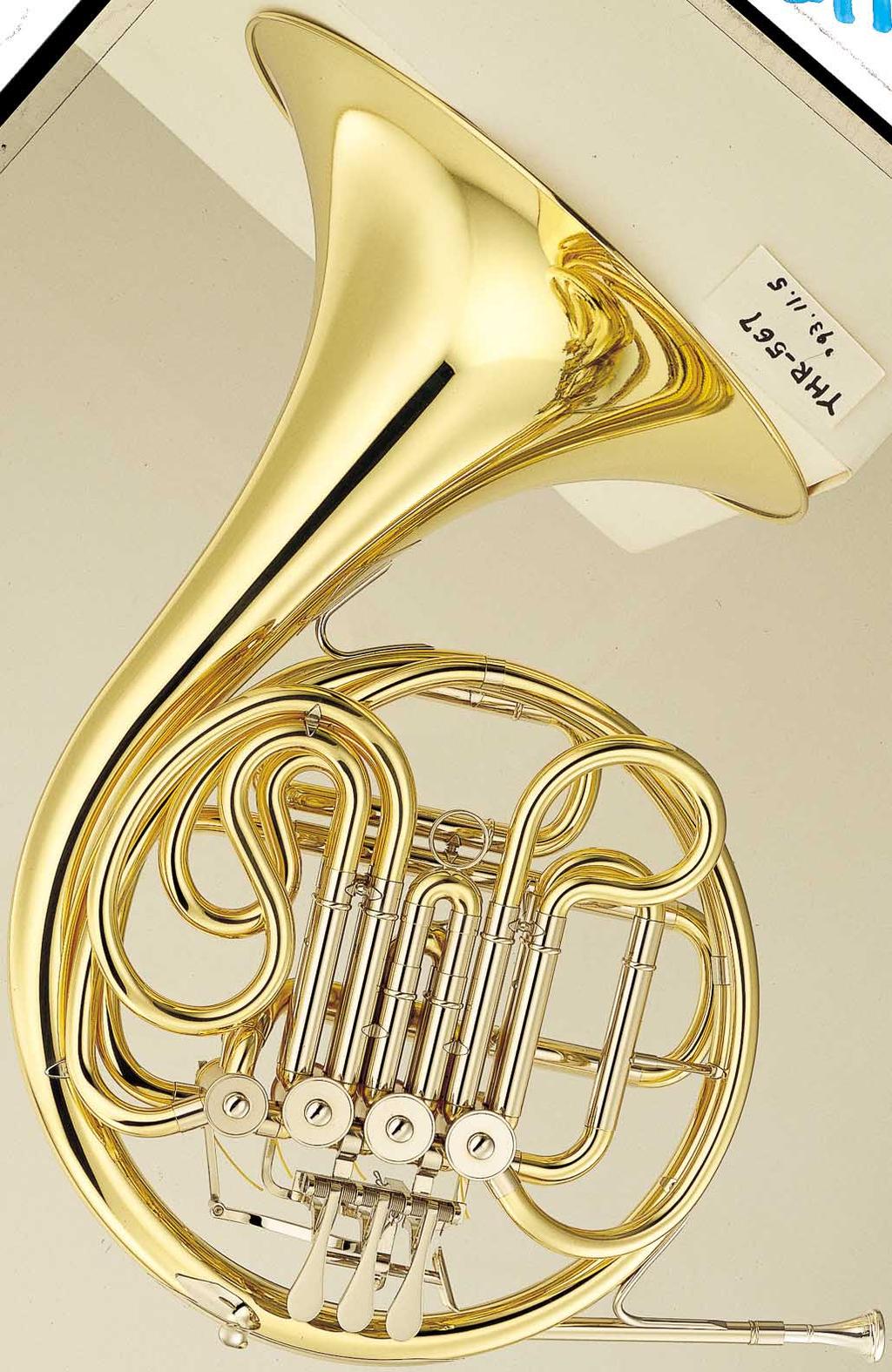 Full Double Horn YHR-667 The warm yet clear sound of the 667 permits great tone color