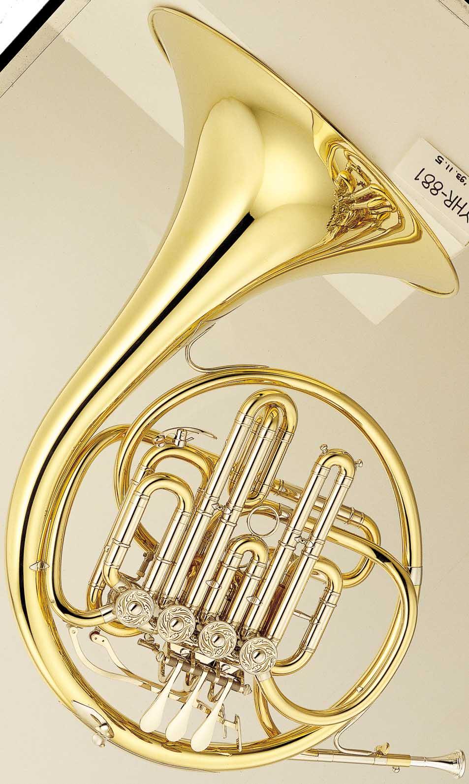 Double Descant Horns YHR-881 YHR-882 The Custom 881/882 provide the note security and tonal clarity of a descant horn, yet are capable of producing the big warm sound of an