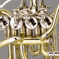 The 881 is a B b /high F double descant horn with an A/plus stop valve.