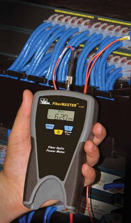 Plus, the 1490nm wavelength measurement mode is perfect for troubleshooting emerging Fiber-To-The-Home cabling systems.