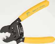 serrations grip wire better Economy Round Cable and Wire Cutter Electrician s Scissors w/stripping notches
