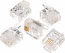 CAT 6 Modular Plugs 25 85-366 Also available in these kits: 85-346 85-344 All plugs comply with FCC 86 guidelines and are UL Listed Plugs are capable of supporting the