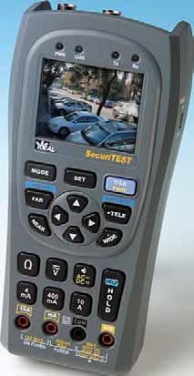 DataComm Equipment SecuriTEST PRO CCTV/Security Tester SecuriTEST PRO adds to the already impressive capabilities of the SecuriTEST by including all the features of the original, plus IRE testing