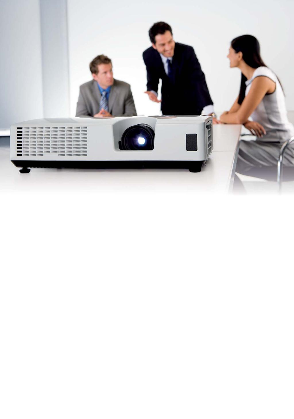 CPX4 Network functions Quick and easy network presentations Hitachi s MIU LiveViewer software* provides a quick and easy connection wizard for setting up a wired or wireless