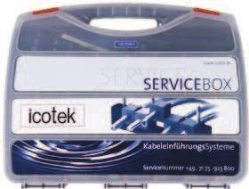 KT Service box Service box for cable inserts KT Service box for cable inserts Convenient - everything readily available!