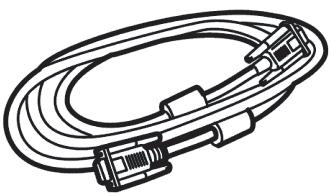 Power Cord (plug may vary according to the electrical standards for your area) 4. Analog Signal Cable 5.