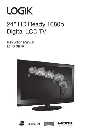Preparation Preparation Connections Initial Setup DVR (Digital Video Congratulations on the purchase of your new Logik TV.