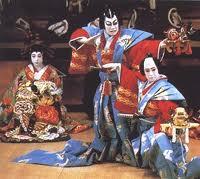 o Often performed outside but usually in a large theatre venue o Actors Shi-te principal actor (centre stage) Costumed in a mask and elaborate costume (5 layers