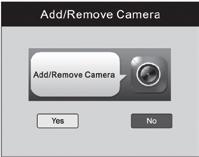 Step 4: Select Yes to complete the Adding Camera process shown below.
