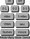 Press Cursor Left/Right button to select the Input Menu icon. Press Cursor Up/Down button to select Data 1 and then press OK button. Source Select Menu will appear.