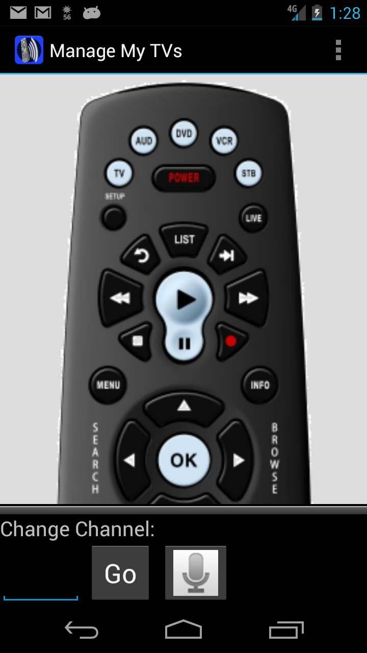 Remote Control This action allows your Android to function as a remote control.
